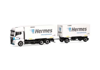 HER317658 - MAN TGX GX 6x2 with 1+1 axle trailer HERMES