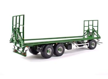 AT3200155 - KROGER Agroliner PWO 24 green 2+1 axle bale trailer