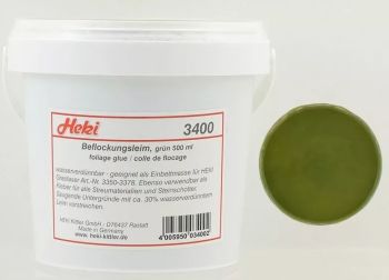 HEK3400 - Green flocking glue 500ml