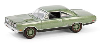 GREEN37310-B - PLYMOUTH Hemi GTX 1969 Grün aus der BARRETT JACKSON-Serie in Blisterverpackung