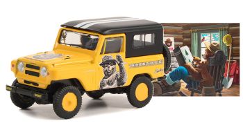 GREEN38040-B - NISSAN Patrol 1965 yellow Forest fire prevention from the series SMOKEY BEAR in blister pack