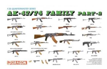 DRA3805 - AK47/74 firearms Part.2 to be painted