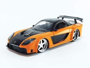 JAD30732 - MAZDA RX-7 Orange and black Fast and Furious