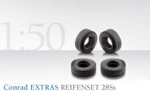 CON99810/03 - Set of  16 tires 28 mm Ss