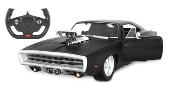 JAM402117 - DODGE Charger R/T 1970 Black Radio Controlled