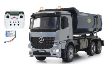 JAM406301 - MERCEDES Arocs tipper grey Radio controlled