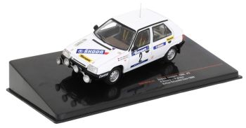 IXORAC407B.22 - SKODA Favorit 136 L #2 Rally Valasska 1989 P.SIBERA / P.GROSS