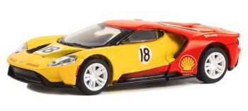 GREEN41125-E - 2019 FORD GT #18 from the SHELL OIL Special Edition series under blister