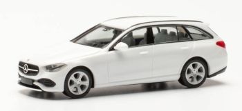 HER421010 - MERCEDES C-class station wagon polar white