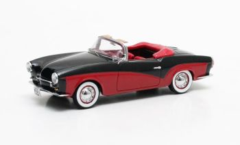 MTX42105-031 - ROMETSCH Lawrence cabriolet black and red 1959