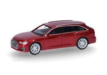 HER430647-005 - AUDI A6 Avant red metallic