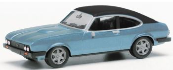 HER430807-002 - FORD Capri II with Metal Blue Vinyl Roof