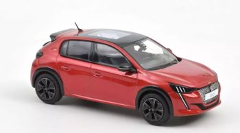 NOREV472836 - PEUGEOT 208 GT Pack 2022 Red Elixir