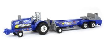 ERT47574 - NEW HOLLAND Fast Forward pulling tractor with trailer