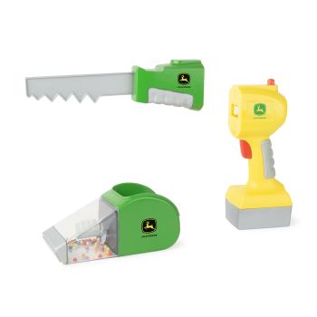 T47614 - JOHN DEERE 2 in 1 power tools with saw and hoover