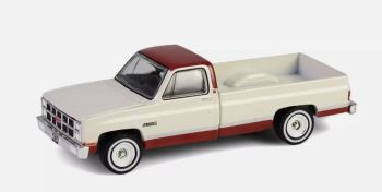 GREEN48100-D - GMC Sierra Classic K2500 1981 beige and red from DOWN ON THE FARM series 10 in blister pack