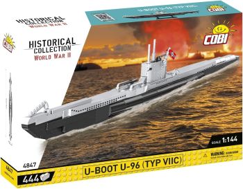 COB4847 - U-BOOT Submarine U-96 Type VIIC – 444 Pieces