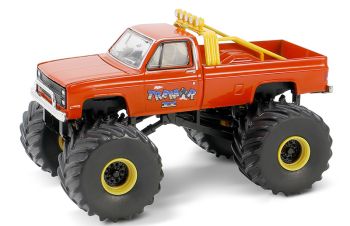 GREEN49150-B - CHEVROLET Silverado 1986 Monstertruck BUFFALO TREMOR II aus der Serie KINGS OF CRUNCH in Blisterverpackung