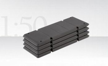 CON99913 - Set of 4 Stabilization Plates for LIEBHERR LG 1750 Crane