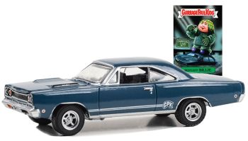 GREEN54090-A - PLYMOUTH Hemi GTX 1968 Blue from the series GARBAGE PAIL KIDS in blister pack