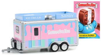 GREEN54090-D - Ice cream trailer from GARBAGE PAIL KIDS series, blister carded