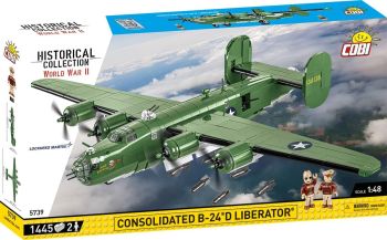 COB5739 - Consolidated B-24D Liberator Military Aircraft - 1445 Pieces