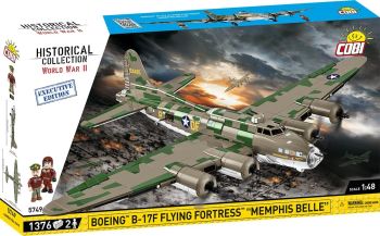 COB5749 - Military aircraft BOEING B-17 Flying Fortress Memphis Belle Exclusive Edition – 1376 Pieces