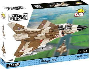 COB5818 - MIRAGE IIIC military aircraft - 444 pieces