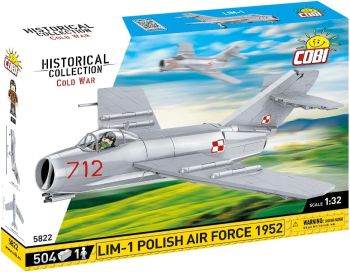 COB5822 - Military aircraft LIM -1 POLISH AIR FORCE 1952 - 504 pieces