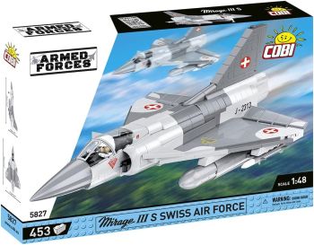 COB5827 - MIRAGE IIIIRS SWISS military aircraft - 453 pieces