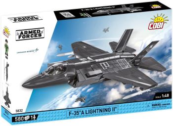 COB5832 - F-35A LIGHTNING II Military Aircraft - 580 Pieces