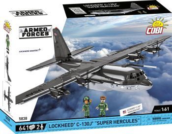 COB5838 - LOCKHEED C-130J Military Aircraft – Super Hercules – 641 Pieces