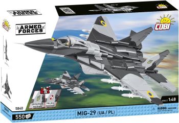 COB5840 - MIG-29 UKR/PL military aircraft – 550 pieces