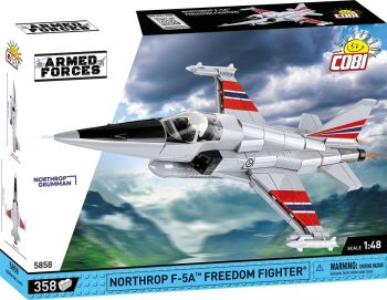 COB5858 - NORTHROP F-5A Freedom Fighter Military Aircraft – 358 Pieces