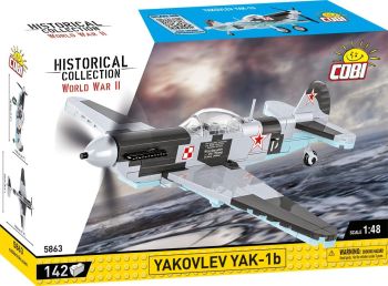 COB5863 - YAKOVLEV YAK-1B military aircraft - 142 pieces