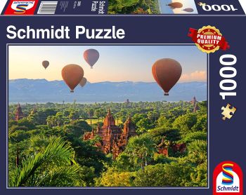 SCM58956 - 1000 Piece Jigsaw Puzzle Hot Air Balloons Mandalay Myanmar