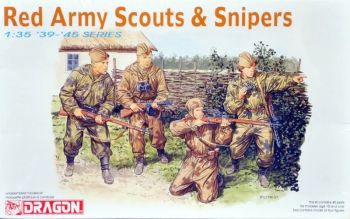 DRA6068 - Scouts and snipers of the Red Army to be assembled and painted