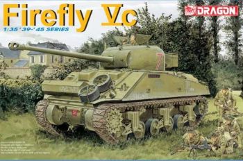 DRA6182 - SHERMAN Firefly VC tank to be assembled and painted