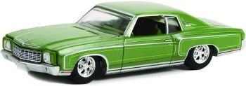 GREEN63030-D - CHEVROLET Monte Carlo 1970 California Lowriders metallic green sold under blister pack