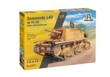 ITA6477 - Semovente L40 da 47/32 tank to assemble and paint