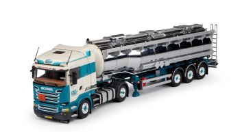 TEK68699 - SCANIA R13 4x2 with 3-axle tank trailer OUDEN TANK TRANSPORT