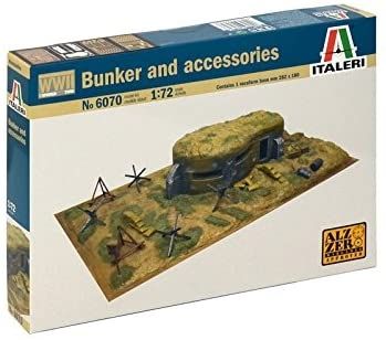 ITA6070 - Bunker and Accessories to assemble and paint