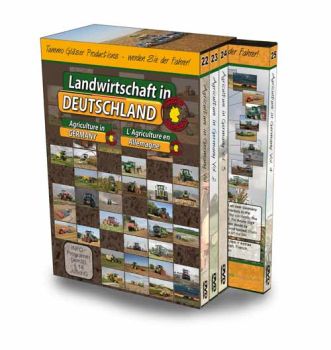 PACKALL - DVD in French - Agriculture in Germany - Duration: 360 minutes (4 DVD)