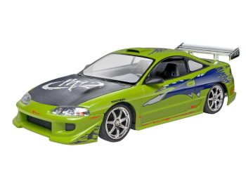 REV67691 - Model set MITSUBISHI Eclipse Brian's FAST & FURIOUS with painting to assemble