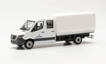 HER700788 - MERCEDES SPRINTER white double cab BUNDSWEHR FUHRPARK SERVICE