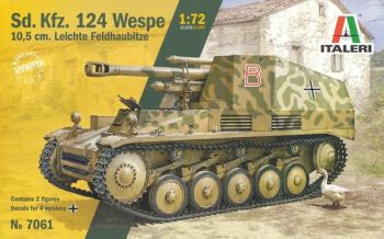 ITA7061 - Sd.Kfz.124 light field howitzer for assembly and painting