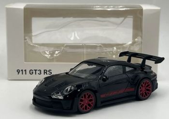 NOREV750062 - PORSCHE 911 GT3 RS 2022 Black with red stickers - Jet-car