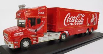 OXF76TCAB004CC - SCANIA T CAB 4x2 with trailer 2 Axles COCA-COLA Noël