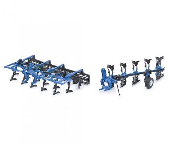 SCH7883 - RABE Super Albatros plough and GRUBBER GH 5000 stubble cultivator