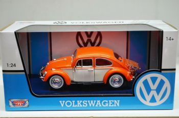 MMX79558OR - VOLKSWAGEN Beetle with orange and beige luggage rack